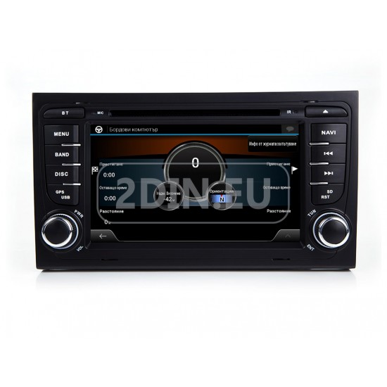 AUDI A4 - МУЛТИМЕДИЯ / Навигация Android CPU:8-CORE, RAM:2GB DVD + CARPLAY + DSP